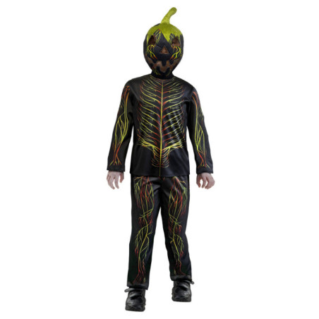 Costume garcon  squelette avec m