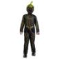 Costume garcon  squelette avec m