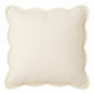 Coussin waves 50x50cm creme