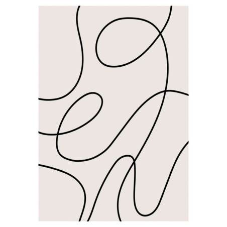 Tapis line art 120x170cm
