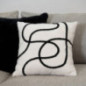 Coussin line art 48x48cm