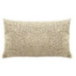 Coussin leopard taupe