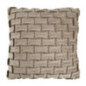 Coussin briques relief