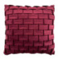 Coussin briques relief