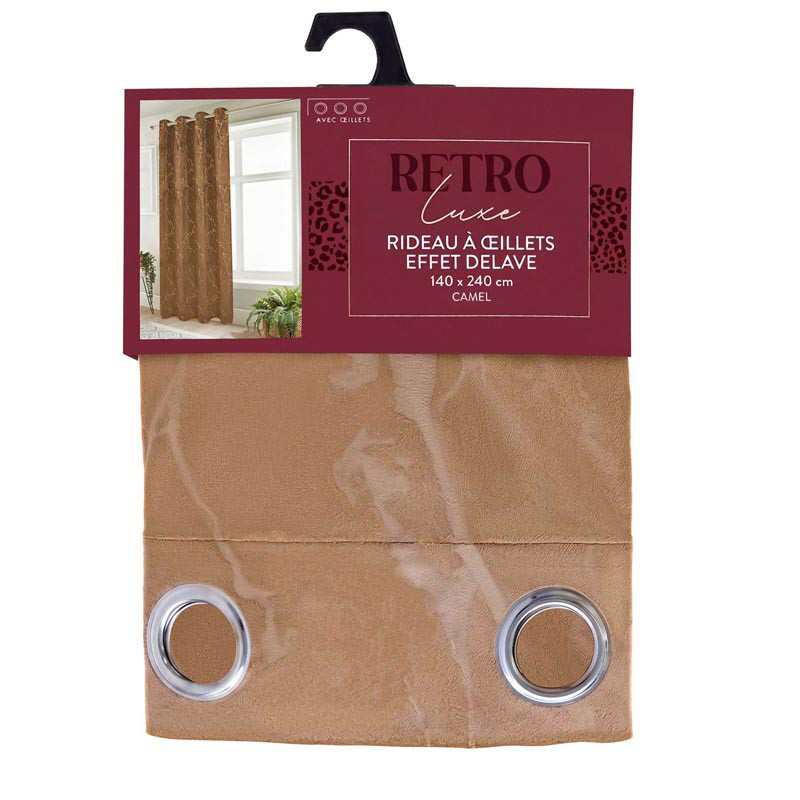 Rideau delave taupe