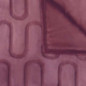 Plaid retro bordeaux