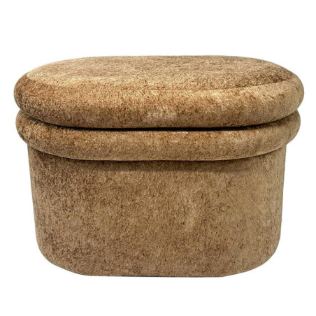 Banquette de rangement chenille