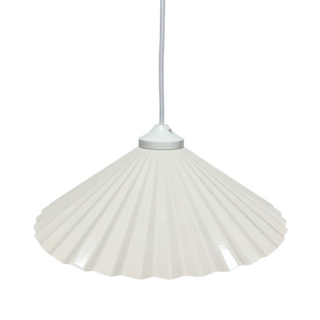 Suspension metal plisse