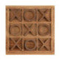 Morpion en bois decoratif