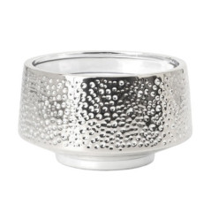 Bougie pot martele