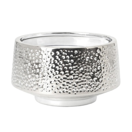 Bougie pot martele
