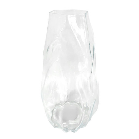 Vase en verre texture