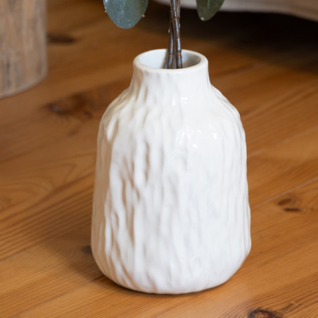 Vase ceramique texture