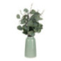 Bouquet d'olivier dans vase bleu