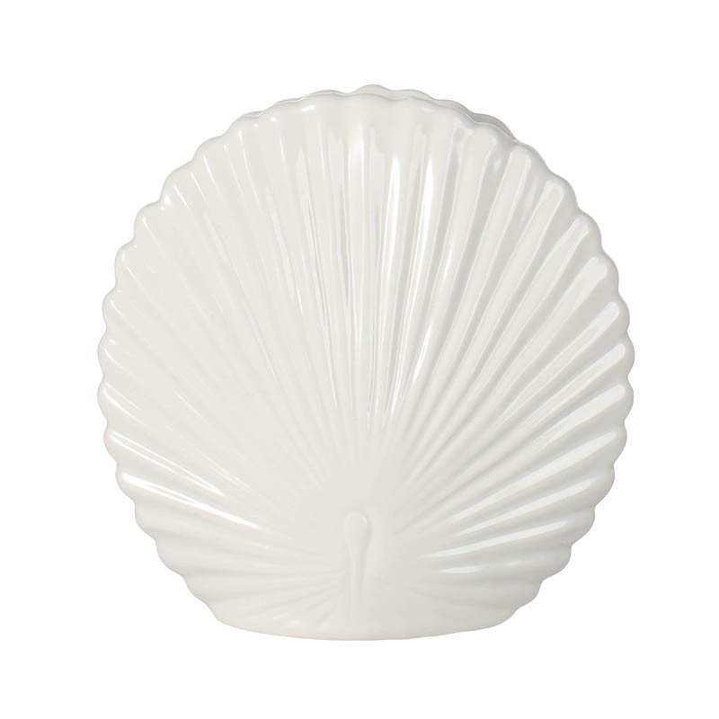 Vase ceramique forme coquillage