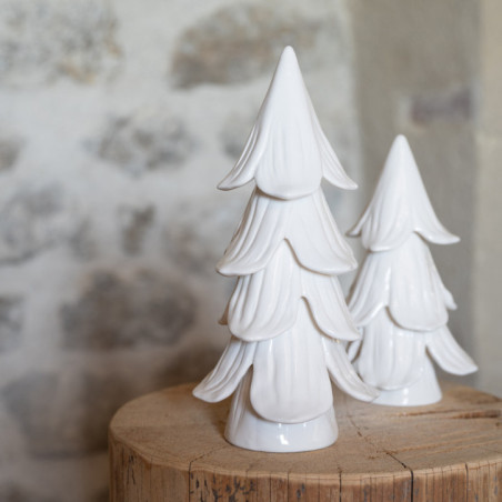 Sapin decoratif ceramique m