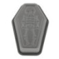 Moule metal tombe et squelette