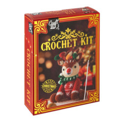 Kit crochet de noel renne 17cm