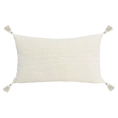Coussin pompons 30x50cm