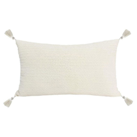 Coussin pompons 30x50cm
