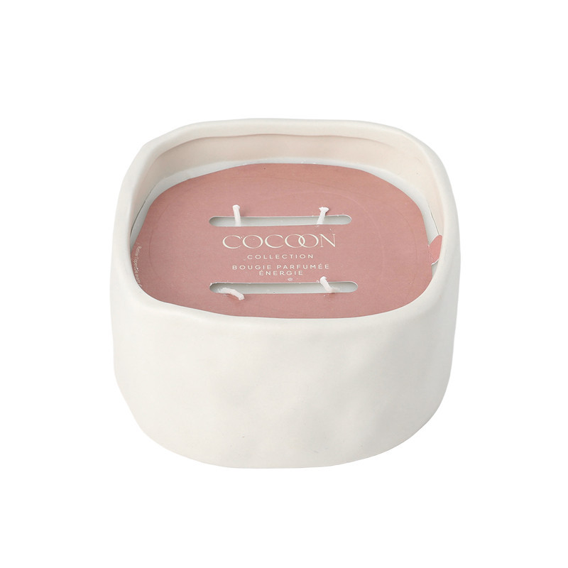 Bougie pot irregulier