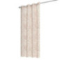 Voile feuillage creme