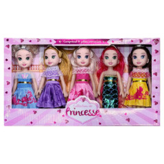 Mini poupee princesse x5