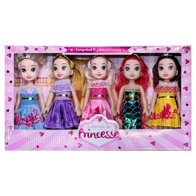 Mini poupee princesse x5