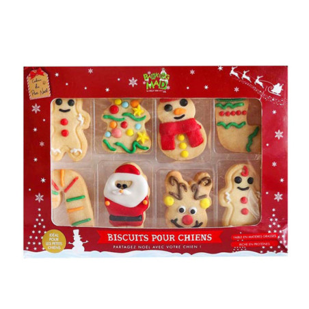 Biscuits de noel pour chien 80g