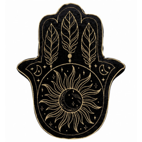 Coussin main tatouage