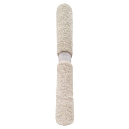 Tapis sherpa creme