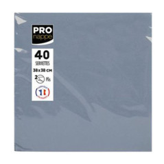 Serviette 38x38 tex touch x40 gr
