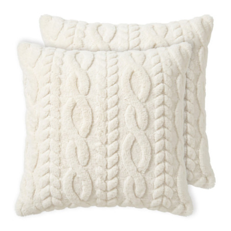 Lot de 2 housses de coussin oslo