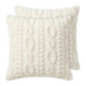 Lot de 2 housses de coussin oslo