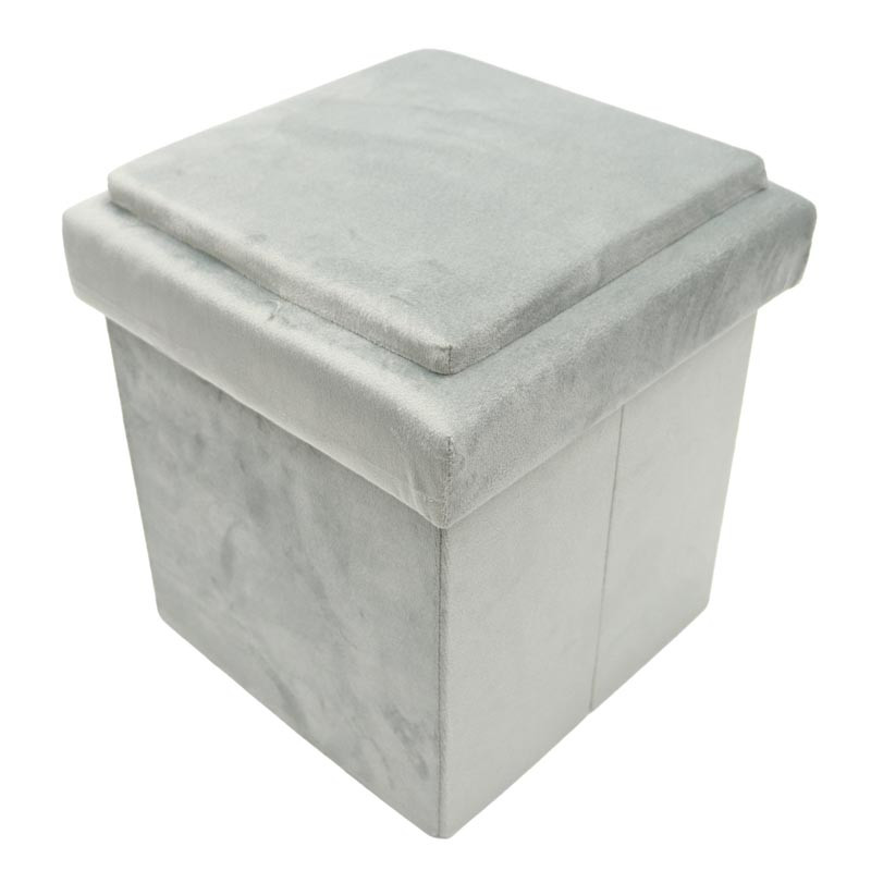 Pouf pliable plaque lego