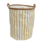 Panier pliable raye