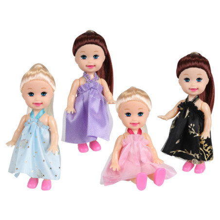 Set mini poupees x4