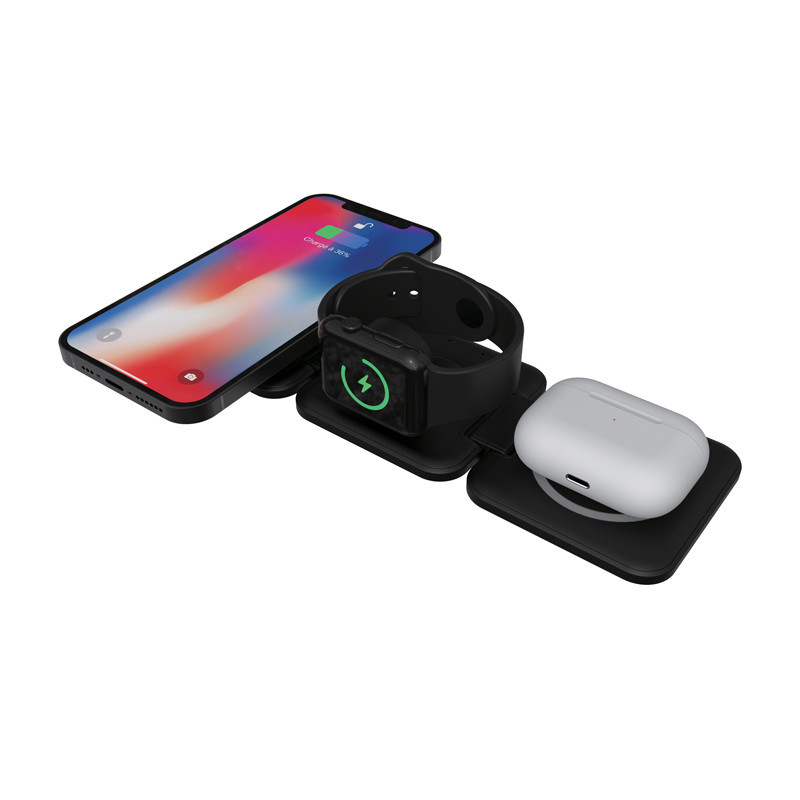 Chargeur qi 3 en 1