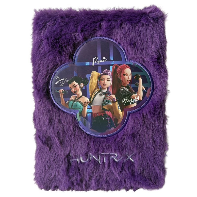 Notebook a5 peluche kpop demon h