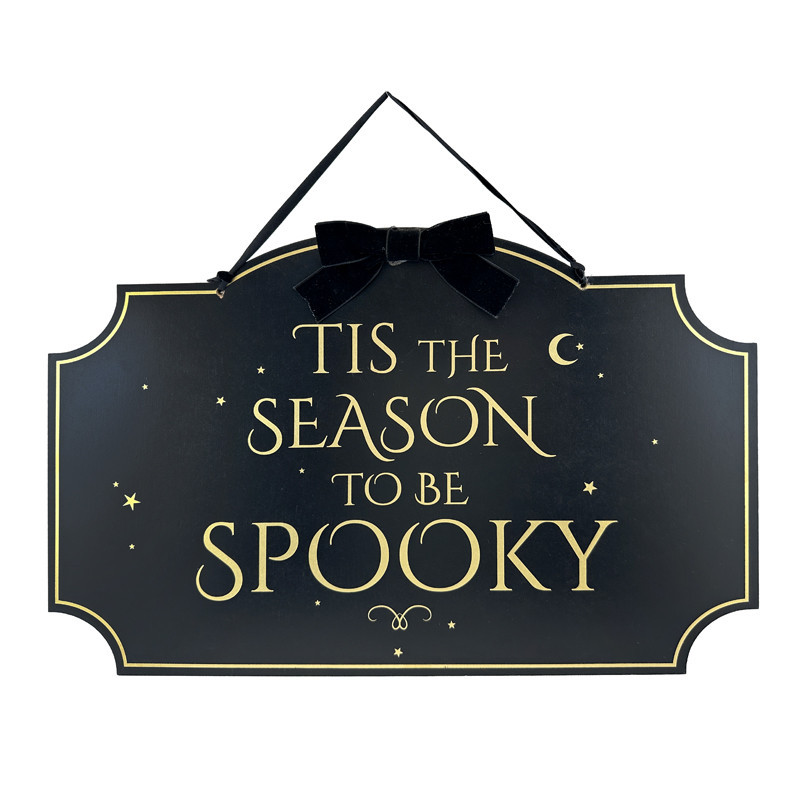 Pancarte halloween avec nAud