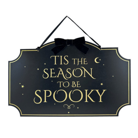 Pancarte halloween avec nAud