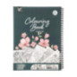 Livre coloriage botanique 21x21c
