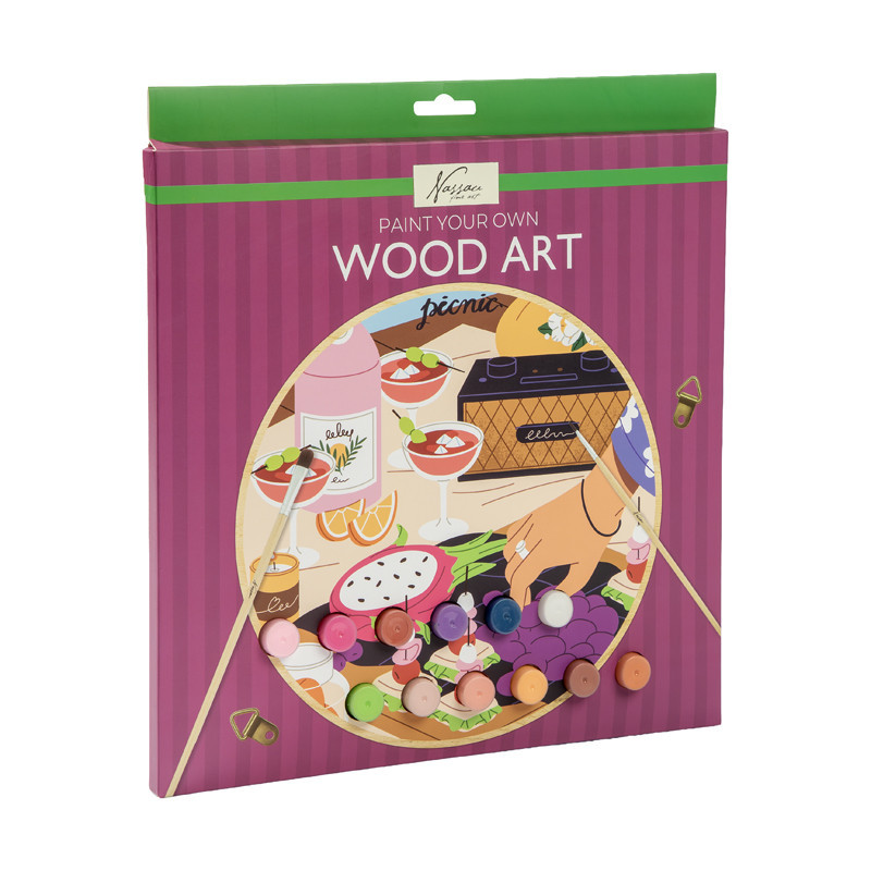 Kit peinture sur bois 2ass