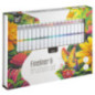 Set 40 feutres fineliner & brush