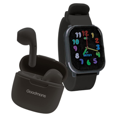 Montre connectee et ecouteurs