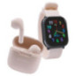 Montre connectee et ecouteurs