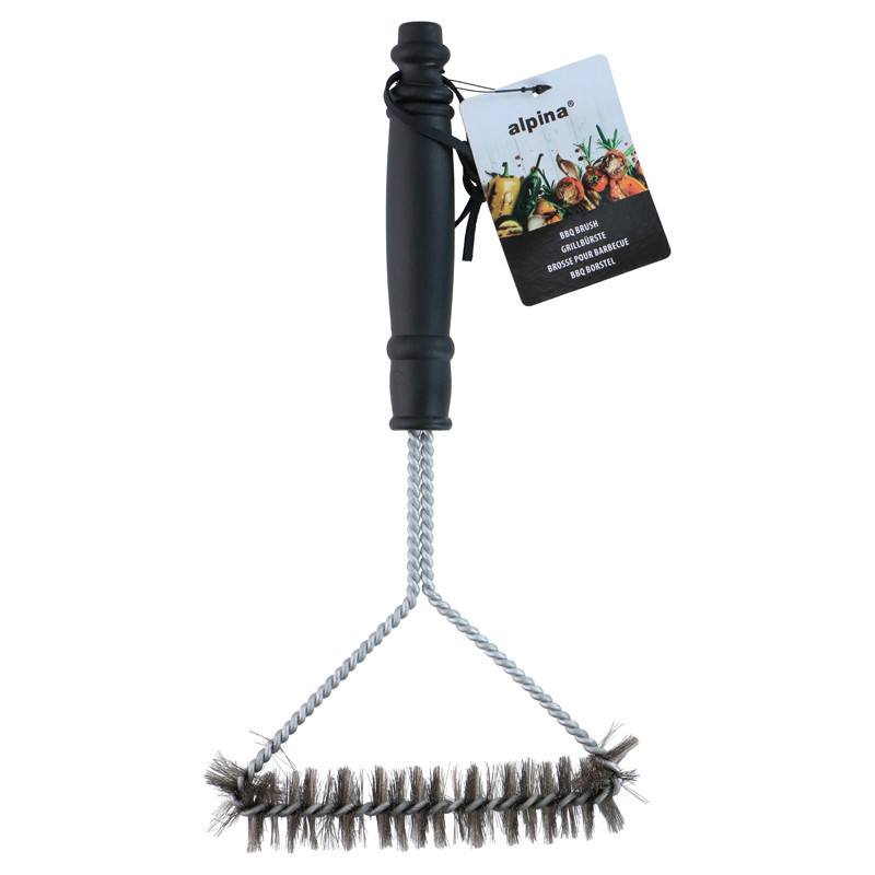 Brosse bbq triangulaire 17x30cm