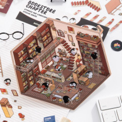 Scene avec stickers chapitre lib