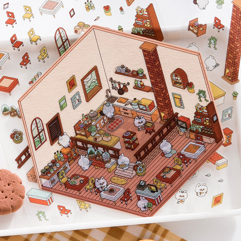 Scene avec stickers chapitre res