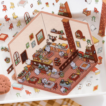 Scene avec stickers chapitre res